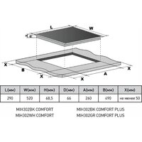 Варочная панель Meferi MIH302GR Comfort Plus - Превью изображения №9 — Интернет-магазин ПроЗаказ