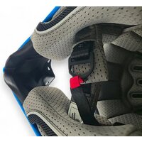 Мотошлем AIM RH855 Carbon Razor RH855R-DBR-L (L, синий/красный) - Превью изображения №12 — Интернет-магазин ПроЗаказ