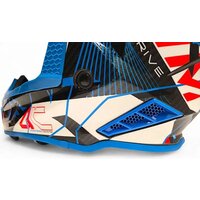 Мотошлем AIM RH855 Carbon Razor RH855R-DBR-L (L, синий/красный) - Превью изображения №9 — Интернет-магазин ПроЗаказ