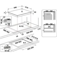 Варочная панель Whirlpool AKTL 629/S - Превью изображения №6 — Интернет-магазин ПроЗаказ