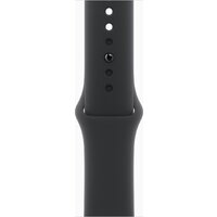 Умные часы Apple Watch Series 11 46 мм (алюминиевый корпус, черный/черный, спортивный силиконовый ремешок M/L) - Превью изображения №3 — Интернет-магазин ПроЗаказ