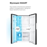 Холодильник side by side MAUNFELD MFF177NFSB - Превью изображения №21 — Интернет-магазин ПроЗаказ