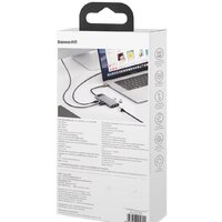 Док-станция Baseus Metal Gleam Series 6-in-1 Multifunctional USB Type C CAHUB-CW0G - Превью изображения №8 — Интернет-магазин ПроЗаказ