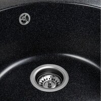 Кухонная мойка Saniteco Linea (черный) - Превью изображения №9 — Интернет-магазин ПроЗаказ