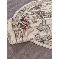 Ковер для жилой комнаты Merinos Colizey D057-OVAL-CREAM (1.5х2.3) - Превью изображения №3 — Интернет-магазин ПроЗаказ