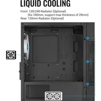 Корпус AeroCool Atomic Lite-G-BK-V2 - Превью изображения №16 — Интернет-магазин ПроЗаказ