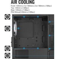 Корпус AeroCool Atomic Lite-G-BK-V2 - Превью изображения №17 — Интернет-магазин ПроЗаказ