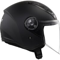 Мотошлем LS2 OF616 Airflow 2 Solid (M, черный матовый) - Превью изображения №13 — Интернет-магазин ПроЗаказ