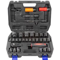 Набор трещотка с головками FORSAGE F-4323-5MPB (32 предмета) - Превью изображения №2 — Интернет-магазин ПроЗаказ