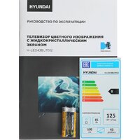 Телевизор Hyundai H-LED43BU7012 - Превью изображения №9 — Интернет-магазин ПроЗаказ