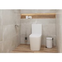 Унитаз напольный Lauter W09 S-TRAP с полипропиленовым сиденьем и микролифтом 21900003 (вертикальный выпуск) - Превью изображения №8 — Интернет-магазин ПроЗаказ