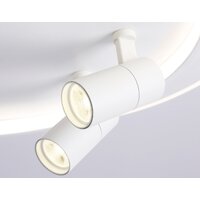 Припотолочная люстра Ambrella light FL51391/1+2 WH - Превью изображения №7 — Интернет-магазин ПроЗаказ