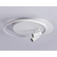 Припотолочная люстра Ambrella light FL51391/1+2 WH - Превью изображения №6 — Интернет-магазин ПроЗаказ