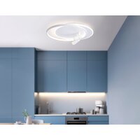 Припотолочная люстра Ambrella light FL51391/1+2 WH - Превью изображения №8 — Интернет-магазин ПроЗаказ