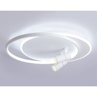 Припотолочная люстра Ambrella light FL51391/1+2 WH - Превью изображения №3 — Интернет-магазин ПроЗаказ