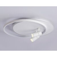 Припотолочная люстра Ambrella light FL51391/1+2 WH - Превью изображения №5 — Интернет-магазин ПроЗаказ