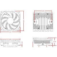Кулер для процессора ID-Cooling IS-37-XT Black - Превью изображения №7 — Интернет-магазин ПроЗаказ