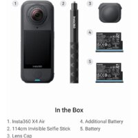Экшен-камера Insta360 X4 Air Starter Bundle (черный) - Превью изображения №11 — Интернет-магазин ПроЗаказ