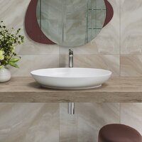 Умывальник Lauter 21571 + клапан 21190W + сифон 21635W (белый матовый) - Превью изображения №10 — Интернет-магазин ПроЗаказ