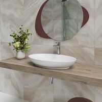 Умывальник Lauter 21571 + клапан 21190W + сифон 21635W (белый матовый) - Превью изображения №11 — Интернет-магазин ПроЗаказ