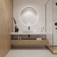 Умывальник Lauter 21571 + клапан 21190W + сифон 21635W (белый матовый) - Превью изображения №7 — Интернет-магазин ПроЗаказ