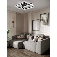 Припотолочная люстра Aitin Pro L71140/2 (черный) - Превью изображения №2 — Интернет-магазин ПроЗаказ