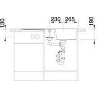 Кухонная мойка Blanco Metra 6 S 527116 (мягкий белый) - Превью изображения №5 — Интернет-магазин ПроЗаказ