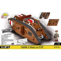 Конструктор Cobi Historical Collection Great War Mark V no 9199 - Превью изображения №5 — Интернет-магазин ПроЗаказ