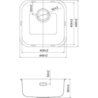 Кухонная мойка IDDIS Mate MAT44GMi77 - Превью изображения №16 — Интернет-магазин ПроЗаказ