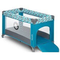 Игровой манеж Lionelo Stefi (зеленый/бирюзовый) - Превью изображения №4 — Интернет-магазин ПроЗаказ