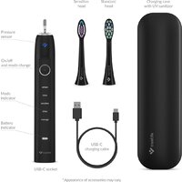 Электрическая зубная щетка TrueLife SonicBrush Clean70 UV (черный) - Превью изображения №10 — Интернет-магазин ПроЗаказ