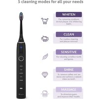 Электрическая зубная щетка TrueLife SonicBrush Clean70 UV (черный) - Превью изображения №2 — Интернет-магазин ПроЗаказ