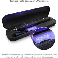 Электрическая зубная щетка TrueLife SonicBrush Clean70 UV (черный) - Превью изображения №6 — Интернет-магазин ПроЗаказ