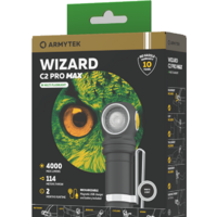 Фонарь Armytek Wizard C2 Pro Max Magnet USB (белый) - Превью изображения №7 — Интернет-магазин ПроЗаказ