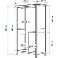 Шкаф-купе ММЦ Кантри 20 (белый лак) - Превью изображения №9 — Интернет-магазин ПроЗаказ