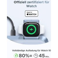Беспроводное зарядное Ugreen MagFlow 3-in-1 W711 55677 (голубой) - Превью изображения №5 — Интернет-магазин ПроЗаказ
