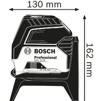 Лазерный нивелир Bosch GCL 2-50 Professional 0601066F01 (RM1 + BM3 + LR6) - Превью изображения №2 — Интернет-магазин ПроЗаказ