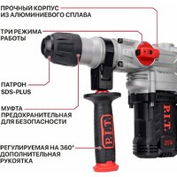 Перфоратор P.I.T. PBH20H-26A/1 (с 1-им АКБ, кейс) - Превью изображения №23 — Интернет-магазин ПроЗаказ