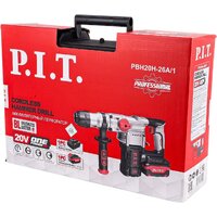 Перфоратор P.I.T. PBH20H-26A/1 (с 1-им АКБ, кейс) - Превью изображения №10 — Интернет-магазин ПроЗаказ