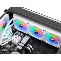 Система жидкостного охлаждения для процессора Thermaltake TH420 ARGB Snow Edition CL-W369-PL14SW-A - Превью изображения №3 — Интернет-магазин ПроЗаказ