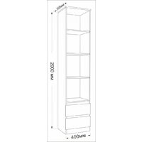 Стенка Евва Турин №2 (ясень снежный) - Превью изображения №10 — Интернет-магазин ПроЗаказ