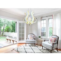 Подвесная люстра Ambrella light FL112/6 WH 156W - Превью изображения №8 — Интернет-магазин ПроЗаказ