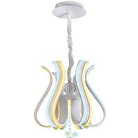 Подвесная люстра Ambrella light FL112/6 WH 156W - Превью изображения №3 — Интернет-магазин ПроЗаказ
