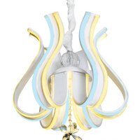 Подвесная люстра Ambrella light FL112/6 WH 156W - Превью изображения №2 — Интернет-магазин ПроЗаказ