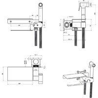 Унитаз напольный Lauter Vortex 2110022VF + гигиенический душ AquaTech 21LT0101CH - Превью изображения №30 — Интернет-магазин ПроЗаказ