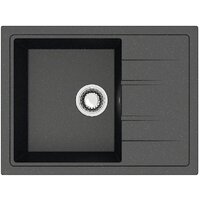 Кухонная мойка Berge BR-5850 + смеситель AM.PM Like F8007122 (черный) - Превью изображения №2 — Интернет-магазин ПроЗаказ