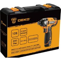 Винтоверт Deko DKIS12-Li Set 063-4390 (с 2-мя АКБ, кейс) - Превью изображения №8 — Интернет-магазин ПроЗаказ