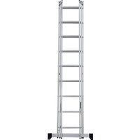 Лестница-стремянка Новая высота NV 123 алюминиевая трёхсекционная 3x9 ступеней - Превью изображения №11 — Интернет-магазин ПроЗаказ