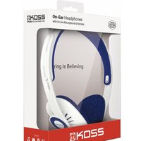 Наушники KOSS KPH30i (белый/синий) - Превью изображения №2 — Интернет-магазин ПроЗаказ