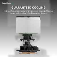 Система жидкостного охлаждения для процессора DeepCool LS520 SE WH R-LS520-WHAMMM-G-1 - Превью изображения №4 — Интернет-магазин ПроЗаказ